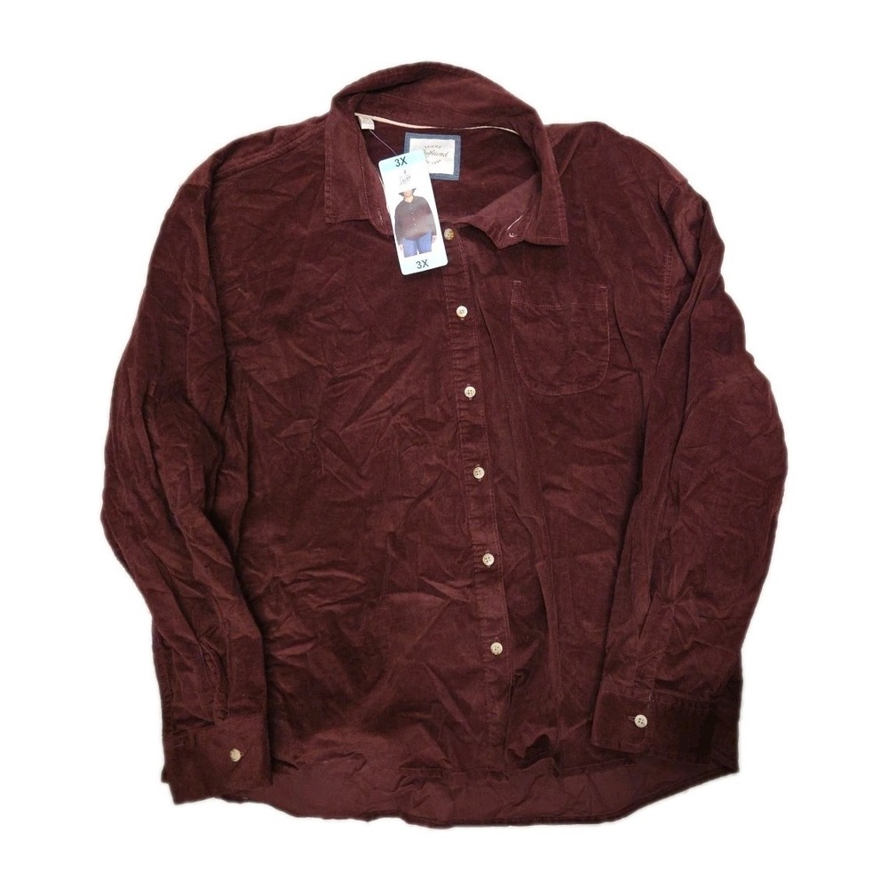 Jachs Girlfriend Women's Collared Long Sleeve Top‎ Red **SMALL**